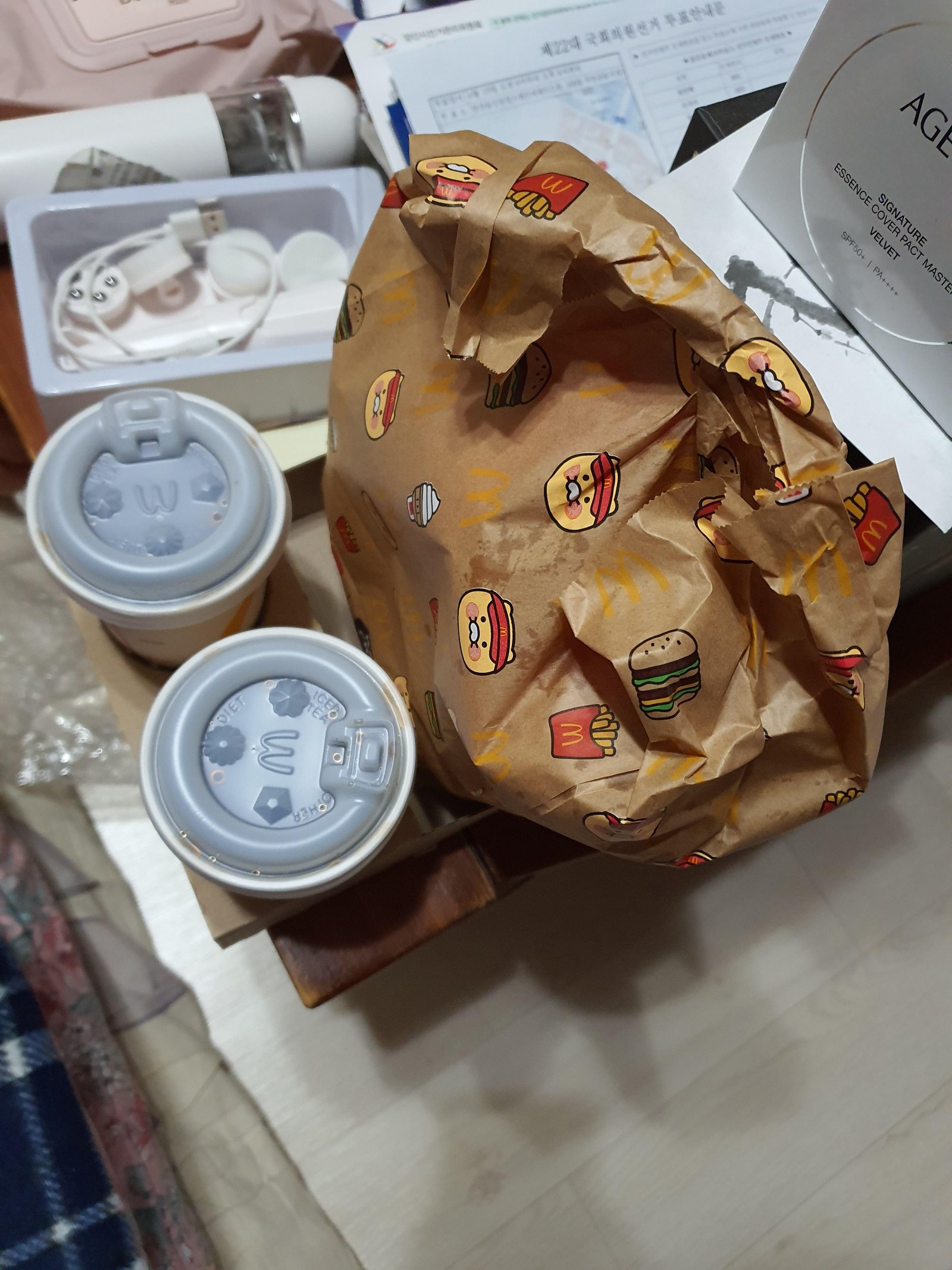 맥도날드 춘식이 고구마 후라이