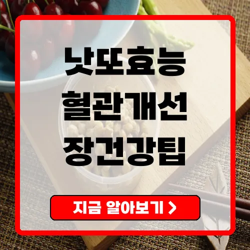 낫또효능 완전정리 혈관·장·뼈