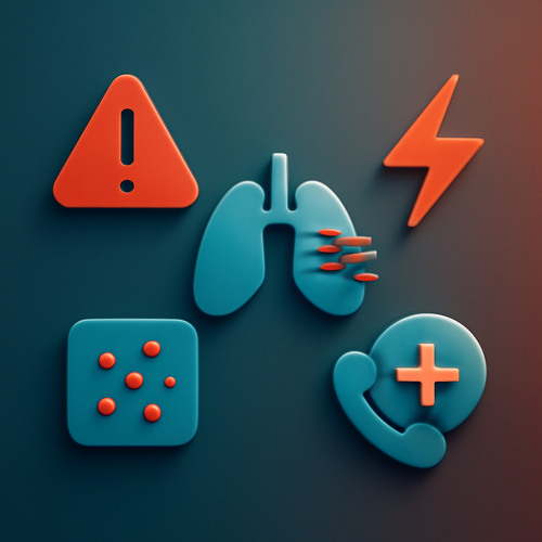 응급 상황과 의사 상담 기준