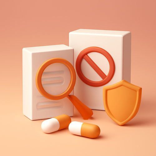 반입 금지·주의 의약품 목록