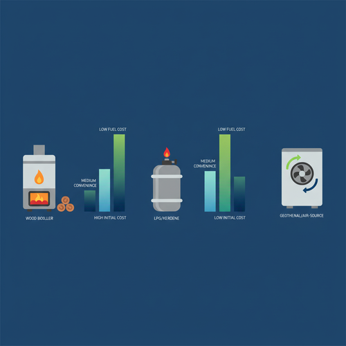 도시가스 없는 전원주택, 효율적인 난방 시스템 BEST 3