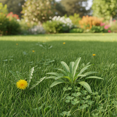 잔디 마당의 숨겨진 고민: 잡초와의 전쟁
