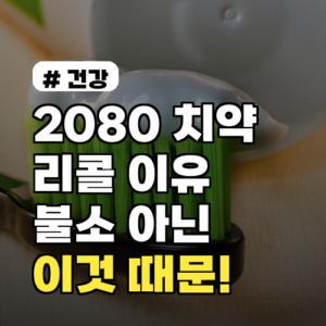 2080 치약 리콜? 불소 문제인 줄 알았는데 알고보니 ‘이것’ 때문!