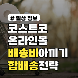 코스트코온라인몰 배송비 아끼는 실전 팁 7가지와 최신 합배송 전략 쉽게 따라하기