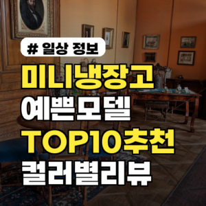미니냉장고 예쁜 모델 추천 TOP 10과 인테리어 팁 컬러별 장단점 리뷰까지
