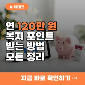 연 120만원 지원 복지포인트까지? 청년들이 모르는 경기도 자산형성 정책의 혜택