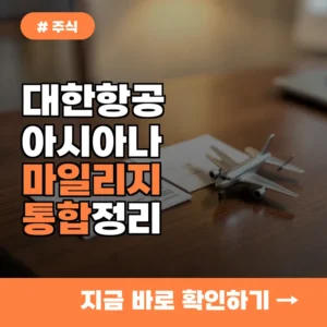 내 마일리지 가치는? 통합 후 등급 산정 기준과 혜택 변화 완벽 정리