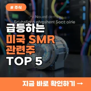 미국 SMR 관련주 TOP 5, 전력난 해법으로 급부상한 종목