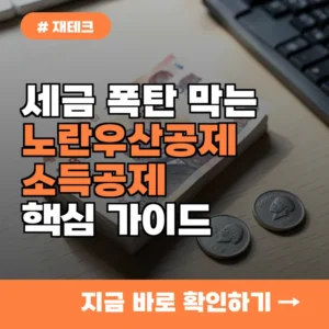 세금 폭탄 막는 노란우산공제 소득공제, 내 사업소득에서 얼마가 빠질까?