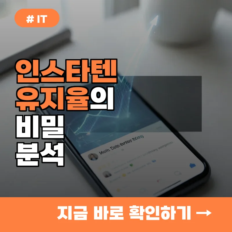 왜 인스타텐을 선택할까? 일반 서비스 대비 2배 높은 유지율의 비밀