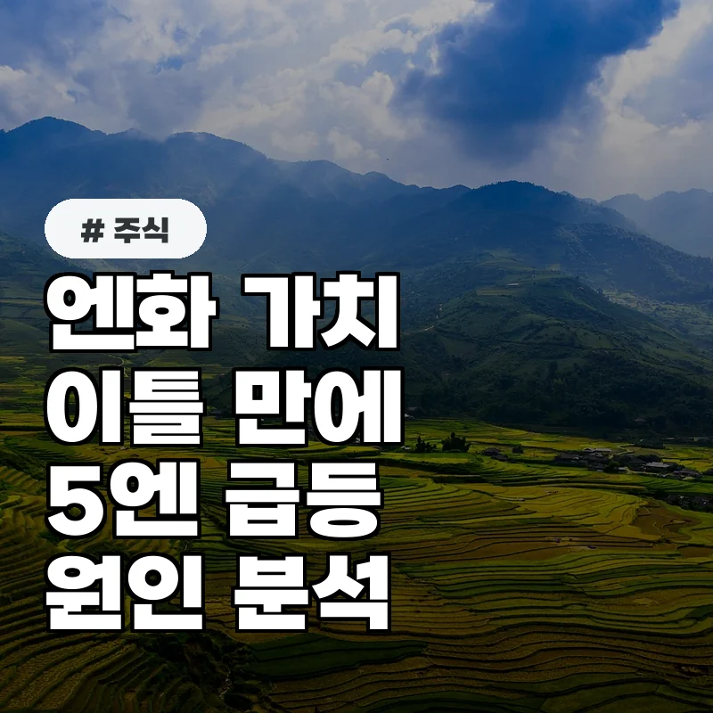 엔화 가치 이틀 새 5엔 급등, 일본 금리 인상과 연기금 영향 분석