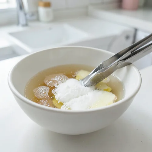 이미 발생한 황변을 제거할 수 있는 방법은?