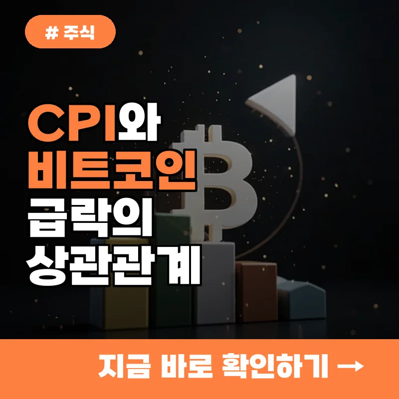 알고 보니 CPI가 문제? 최근 비트코인 급락과 고금리의 연관성
