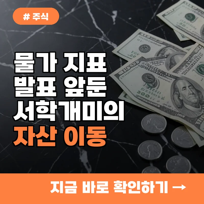9월 미국 CPI PPI 발표 앞두고 서학개미들이 초단기채로 몰리는 이유 3가지